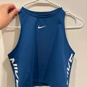 Nike Pro Dri-FIT Blue Top